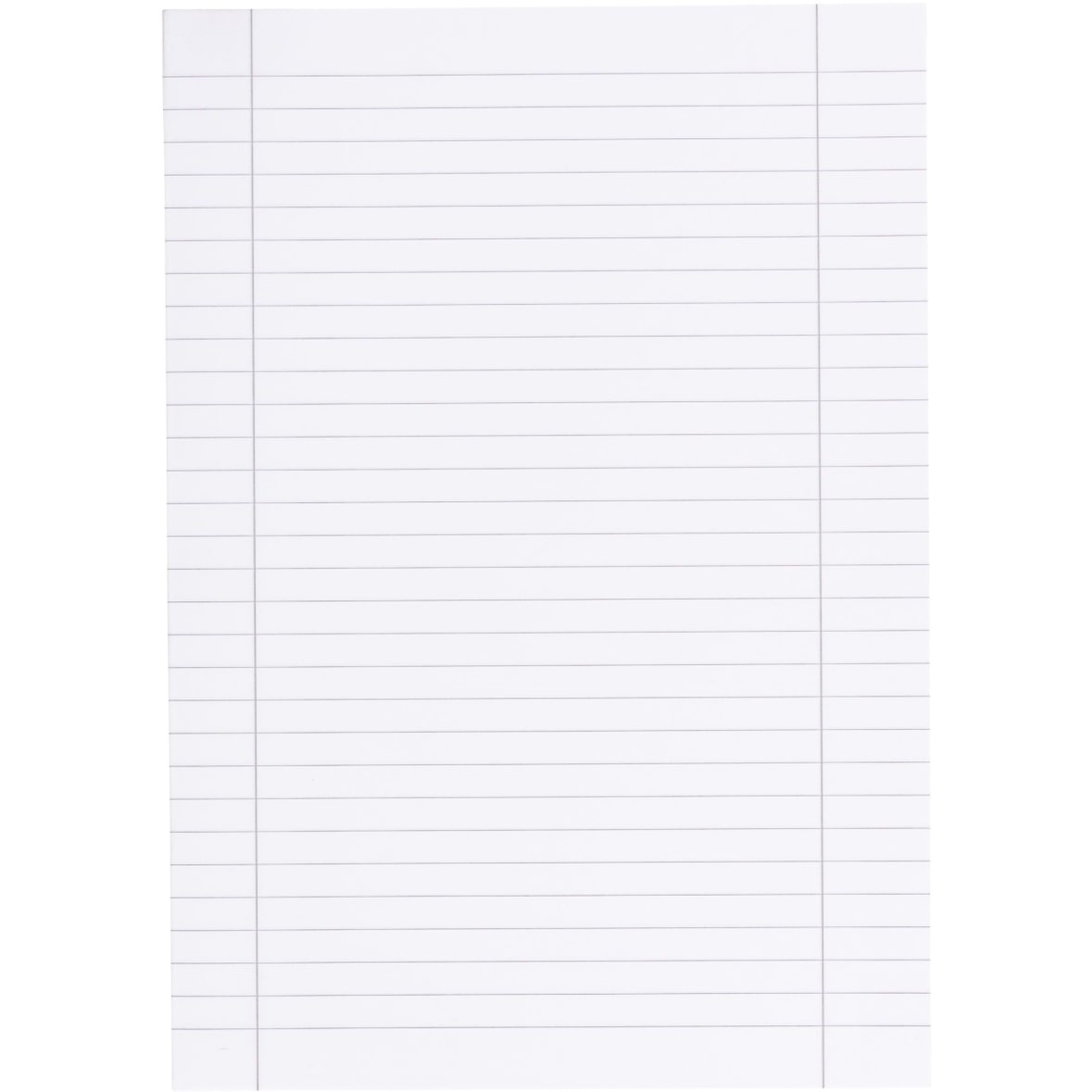 Kanzleipapier Office A3/A4 80 g/qm liniert mit Doppelrand Packung mit 8 Stück