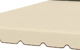 thumbnail of Outsunny techo de repuesto para cenador 3x3 m cubierta de repuesto para pabellón gazebo exterior con doble techo y 8 orificios de drenaje beige