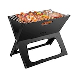 thumbnail of Barbecue pieghevole - 44,5 X 30,5 X 35 cm - BBQ - Griglia compatta - Nero opaco