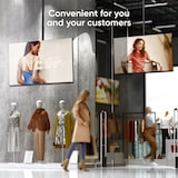 thumbnail of ONKRON TV Deckenhalterung 32"-80", 68 kg max, VESA 600x400, höhenverstellbar, schwenkbar, neigbar, N2L-B Schwarz