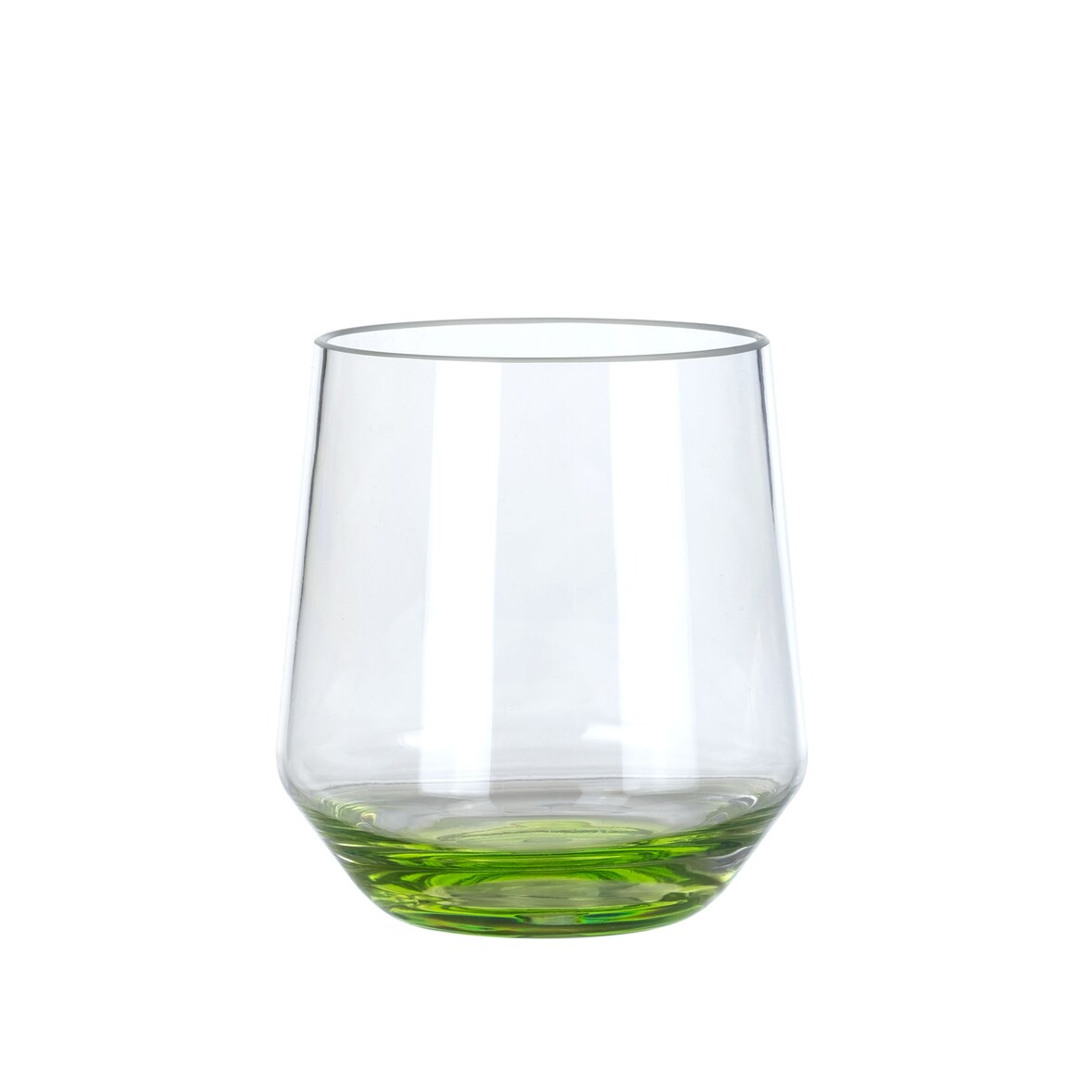 Milano Wasserglas green line 2er Set aus Polycarbonat 340 ml bruchfest BPA-frei leicht ideal für Outdoor und Alltag
