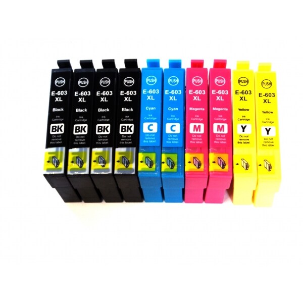 10x Tintenpatronen kompatibel f. Epson Expression Home XP2105 ersetzt Epson 603 und 603XL Tintenpatronen