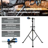 thumbnail of Fahrradmontageständer höhenverstellbar 30 kg Stahl magnetische schwarz