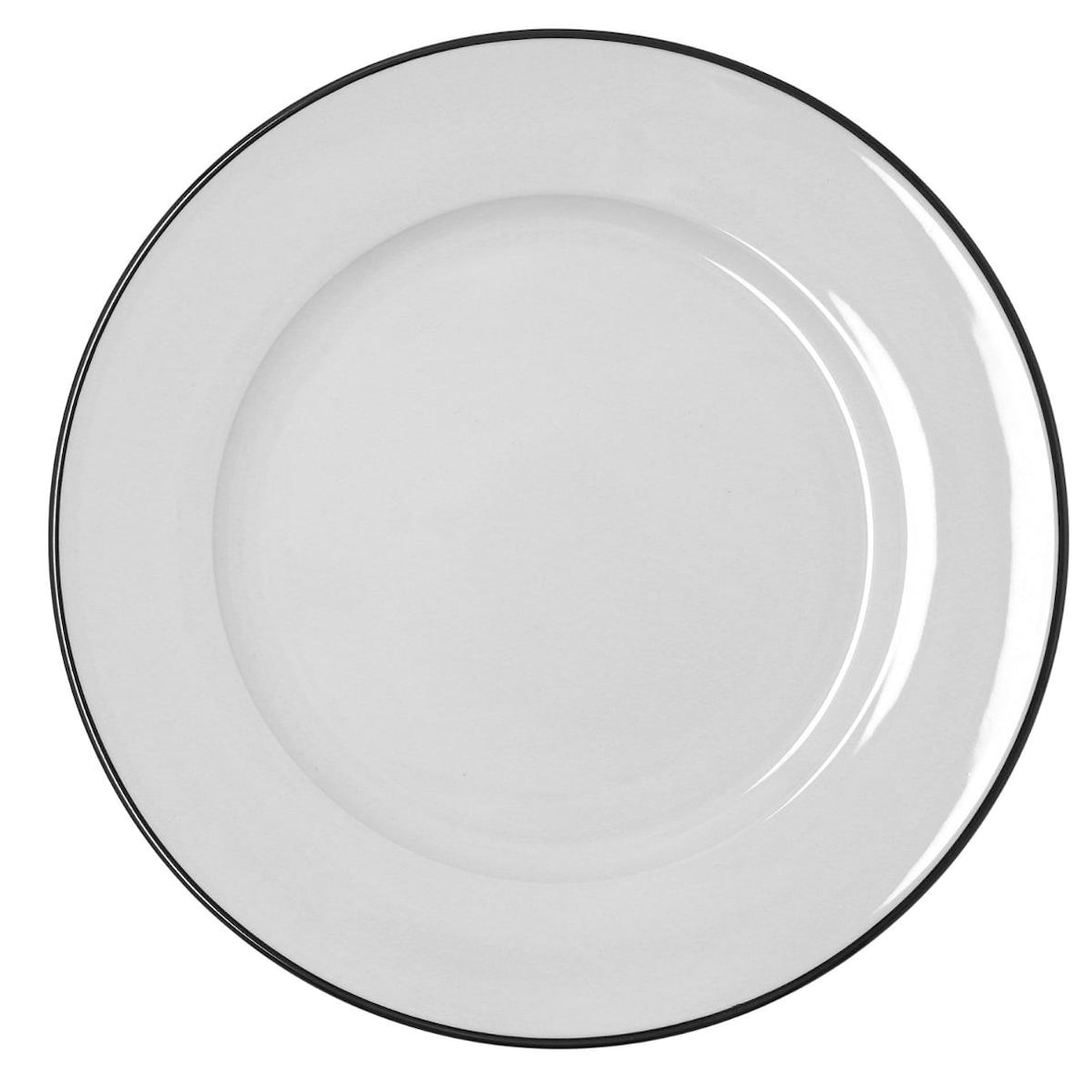 Bidasoa Glacial Filo Plato Llano Porcelana 30Cm