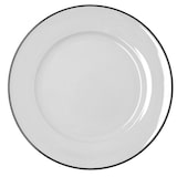 thumbnail of Bidasoa Glacial Filo Plato Llano Porcelana 30Cm