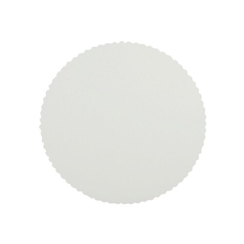 ABC Pak 500 Tortenunterlagen, Pappe [rc] rund Ø 26 cm weiss (95364, 5x100 Stück)