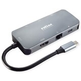 thumbnail of ROLINE USB 3.2 Gen 2 Type C Multiport Docking Station, 4K HDMI, LAN