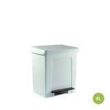 thumbnail of Cubo con pedal Pedalbin Classic 8 litros. Color blanco.