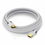 thumbnail of Primewire - 10m High Speed 8K HDMI Kabel 2.1 mit Ethernet ARC 3D 4K Ultra HD 7680x4320 @ 120 Hz PS4 360 TV OLED PC Laptop Beamer Monitor - Weiß/Silber
