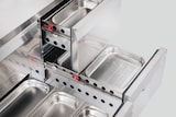 thumbnail of Belegstation KBS 366 mit 6 Schubladen und hinterem Kühlaufbau für 8x GN 1/6 Schalen
