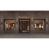 thumbnail of Exacompta Cod. 67059E - 6 pz Cartello rotondo diametro 20cm VIETATO L'ACCESSO AI CANI - PVC adesivo 0,15mm antiscivolo normativa R10, per indoor