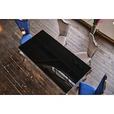 thumbnail of KAWOLA Mesa de comedor AMARA mesa barroca marco de cristal acero inoxidable 200x100cm