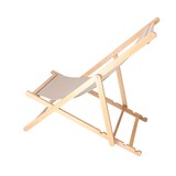 thumbnail of Aranaz- Hamaca madera de haya barnizada sin brazos lona piedra. Dimensiones: 60 x 130 x 107 cm