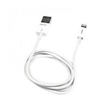 thumbnail of Cable usb 2.0 tipo a a lightning approx - 1m - macho - macho - blanco