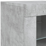 thumbnail of vidaXL Sideboard mit LED-Leuchten Betongrau 60,5x37x67 cm
