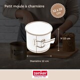 thumbnail of Ensemble de 2 Petits Moules à panettone 12 x 10 cm Zenker Mojave Gold