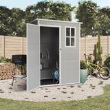 thumbnail of Wasabi - Cobertizo de Jardín en Resina Unit 1.4 con ventana - Incluye el suelo - Techo plano - Gris Blanco - Caseta exterior