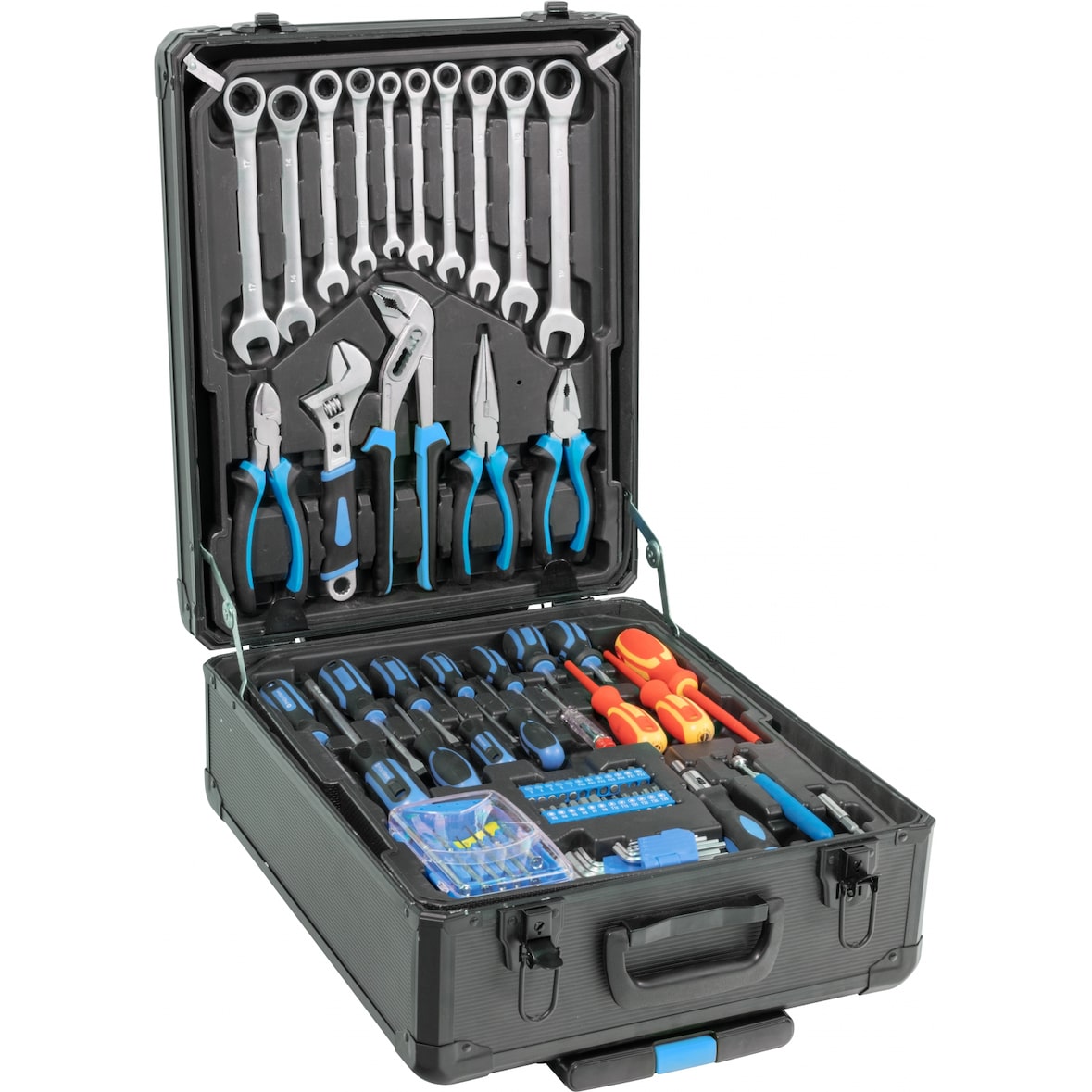 Güde Werkzeugtrolley / Werkzeugkoffer, GWZT 500, Chrom Vanadium, bestückt