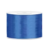 thumbnail of Satin Geschenkband blau 25m 50mm breit