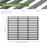thumbnail of Grillrost 38x29cm rechteckig emailliert Rost Grillgitter Gusseisen Grillplatte