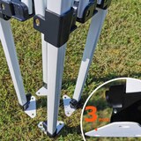 thumbnail of Faltzelt 2x2m - ohne 3 Wänden - Schwarz