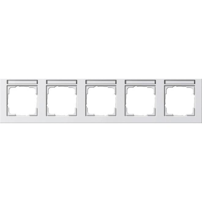 Gira Abdeckrahmen 5f.rws/matt 109522