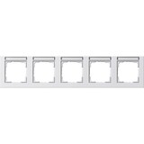 thumbnail of Gira Abdeckrahmen 5f.rws/matt 109522