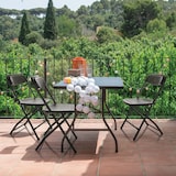 thumbnail of Besucherstuhl / Klappstuhl TUDELA XXL PRO Kunststoff schwarz hjh OFFICE