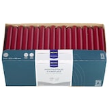 thumbnail of METRO Professional Candela a stelo,paraffina, Ø 2.15 x 18 cm, 6 ore di combustione, bordeaux, 144 pezzi