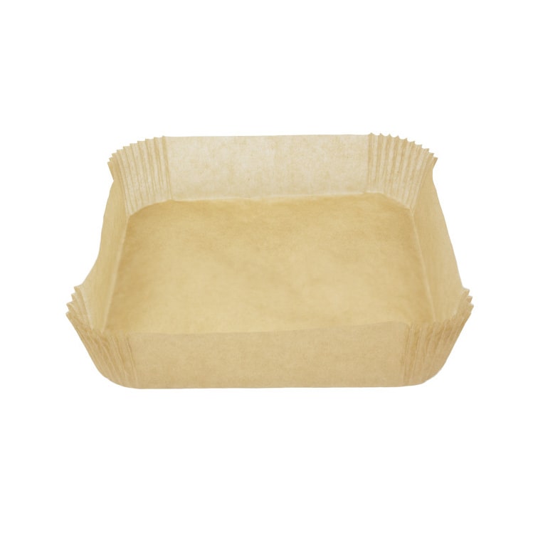 MONOUSO - Kraftpapier für Heißluftfritteusen 40g 17x17x4cm (50 Stück)