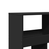 thumbnail of vidaXL Raumteiler Schwarz 100x33x125,5 cm Holzwerkstoff
