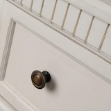 thumbnail of Commode 4 tiroirs Léonie en kit -  Blanc Rectangulaire Bois Amadeus 45.00x101.00 cm
