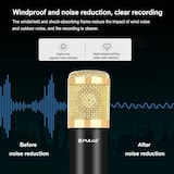 thumbnail of Microphone Studio Professionnel Kit Avec Bras Suspension Et Carte Son USB YONIS