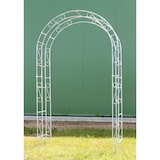 thumbnail of DanDiBo Rosenbogen Verzinkt Breite 140 cm Rundbogen Feuerverzinkt Wetterfest Massiv Volleisen Rankhilfe