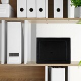 thumbnail of Relaxdays Möbeltresor mit Schlüssel, Doppelbartschloss, Befestigung an Wand o. Boden, Minisafe, HBT: 17 x 23 x 17, grau