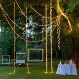 thumbnail of Guirlande Boa 6cm 30M 1500 Led ambré lumière fixe câble vert 30V Lotti