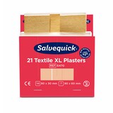 thumbnail of 6 Sets`Cederroth` Salvequick Textil Pflaster XL (21 Stück) braun
