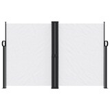 thumbnail of vidaXL Windscherm uittrekbaar 160x1200 cm wit