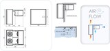 thumbnail of Tiefkühlzelle - 6,1 m³- 2,7 x 1,5 - Höhe 2,2 m - inkl. Wandkühlaggregat - PREMIUM