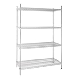 thumbnail of Vogue stalen draadrek met verstelbare planken 1220x1840x610mm