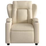 thumbnail of vidaXL Massagesessel Elektrisch Creme Stoff