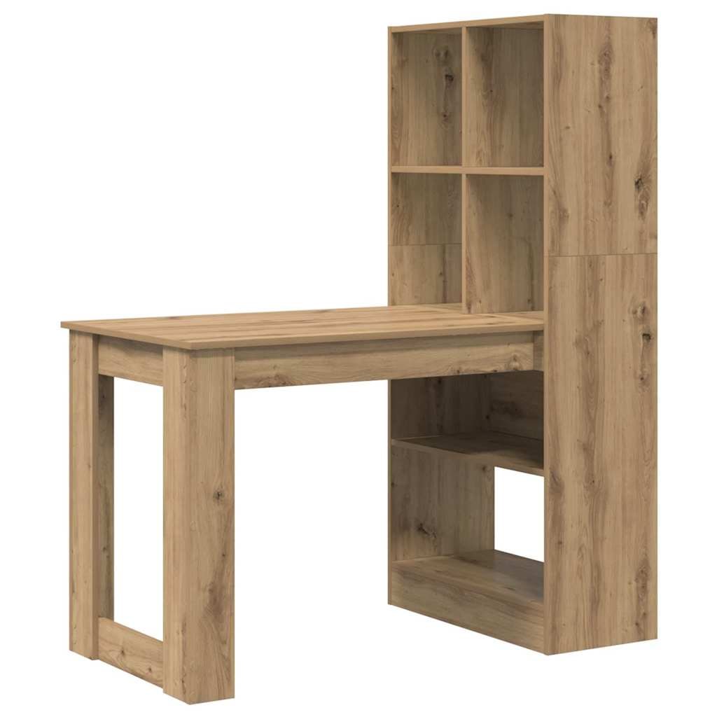 Bureau Chêne artisanal 122 x 67 x 145 cm Bois d'ingénierie Modèle Titan Signature