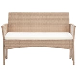thumbnail of vidaXL 4-tlg. Garten-Lounge-Set mit Auflage Poly Rattan Beige