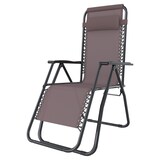 thumbnail of Sedia Sdraio A Gravità Zero Da Giardino Poggiatesta Regolabile Sedia Pieghevole Oscillante Ergonomica Traspirante Portata Massima 120 Kg (Tortora)