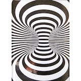 thumbnail of ADINA Notizbuch A4 fester Deckel Lineatur gepunktet (dotted) Illusion