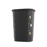 thumbnail of Coffre à granulés à bois avec roulettes - NOIR