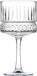 Pasabahce Juego de 4 Copas de Cristal Elysia Cocktail 50cl Transparente
