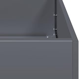 thumbnail of vidaXL Pflanzkübel Anthrazit 120x40x80 cm Kaltgewalzter Stahl
