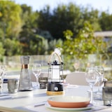 thumbnail of Lumisky Lanterne sans fil LED WILDY H23cm Acier Noir