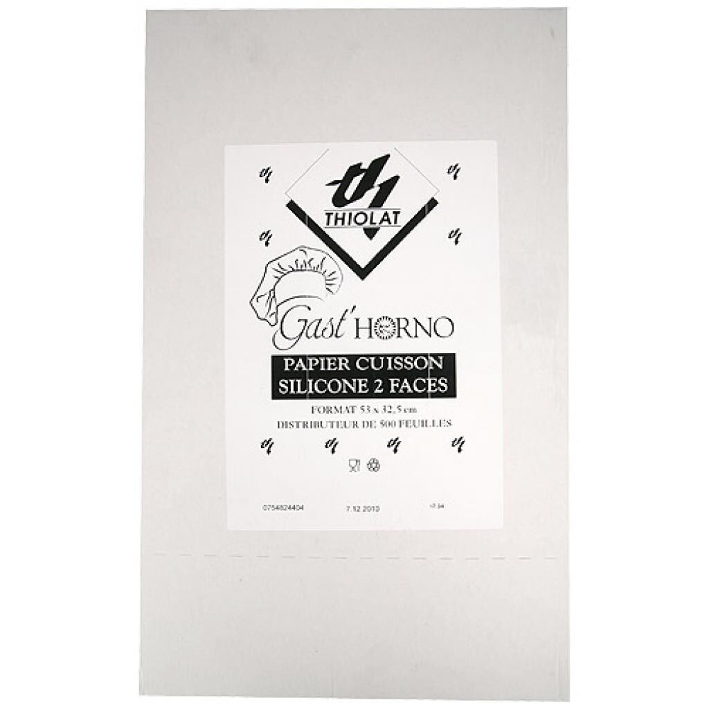 Firplast Papier cuisson siliconé translucide 53x32.5 cm